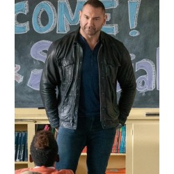 My Spy Dave Bautista Leather Jacket